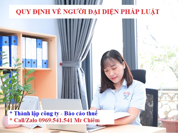 Quy định về người đại diện pháp luật doanh nghiệp